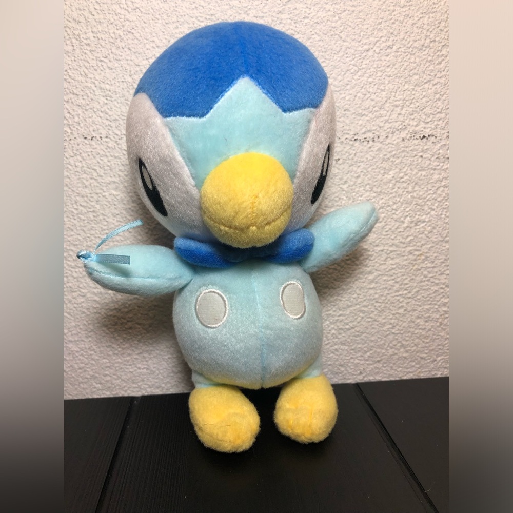 TOMY Piplup Pokémon 7” C1206 Takara Plush Stuffed Toy Doll 2012